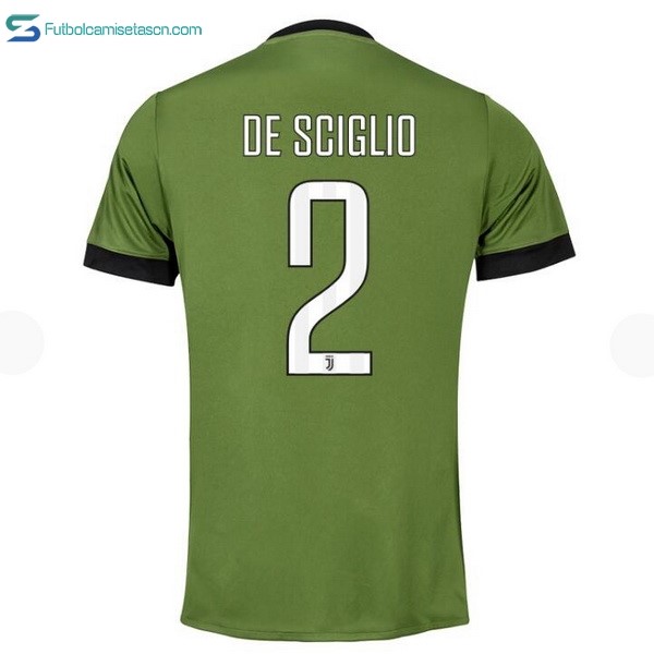 Camiseta Juventus 3ª De Sciglio 2017/18